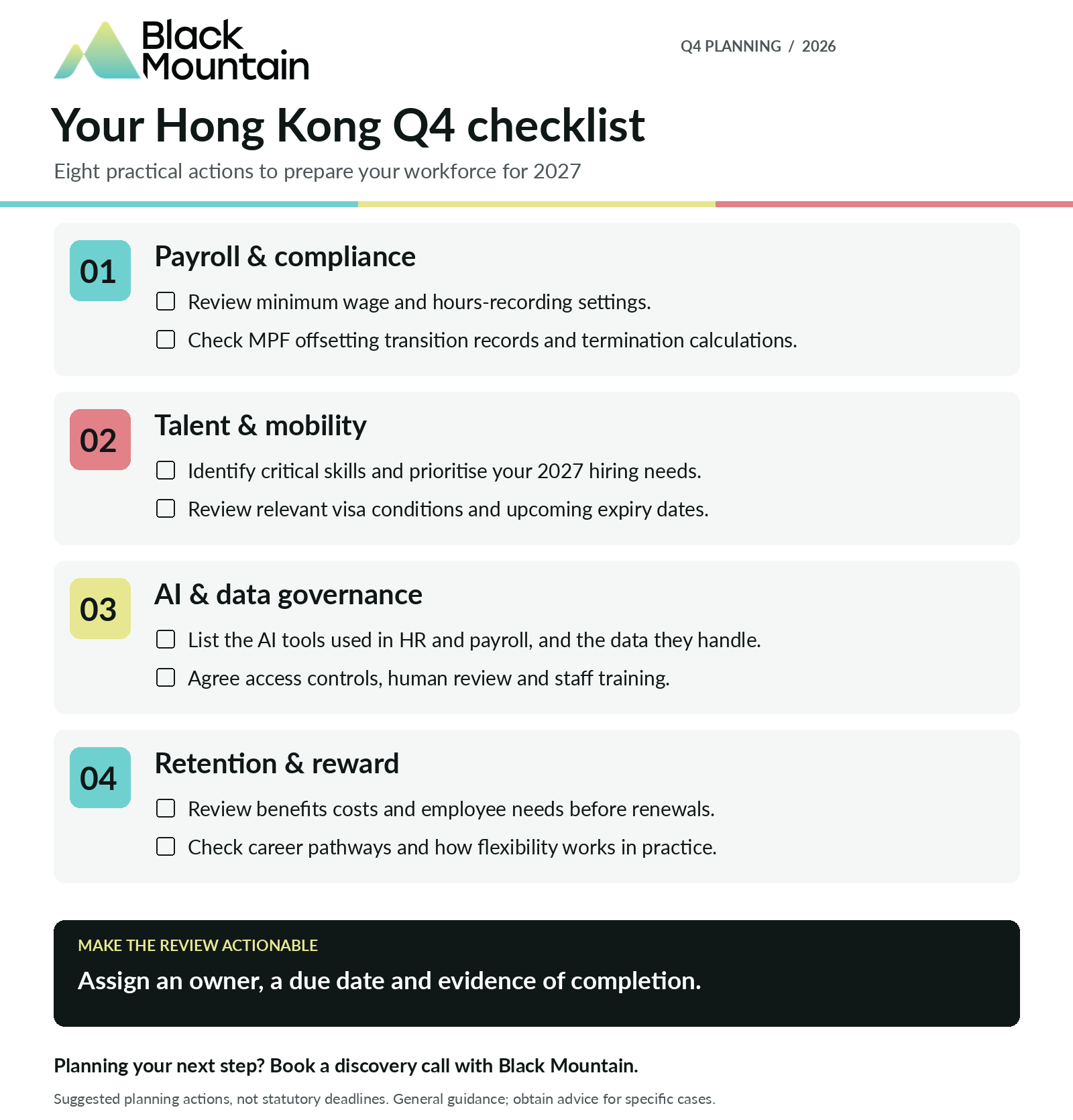 Hong Kong: Top Trends for Q4 2026 2 Hong Kong Employment Q4 Checklist for Employers